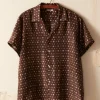Men BODE Lobelia Short Sleeve Shirt