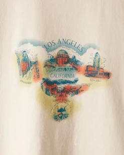 Men BODE Los Angeles Souvenir Tee Shirt