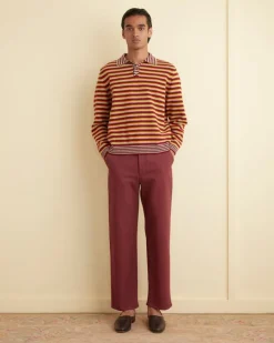 Men BODE Ludlow Stripe Sweater