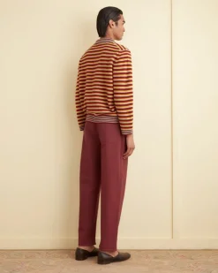 Men BODE Ludlow Stripe Sweater