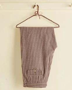 Men BODE Maple Bark Stripe Trousers