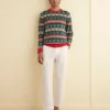 Men BODE Marin Jacquard Sweater