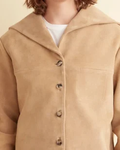 Men BODE Mariners Suede Jacket