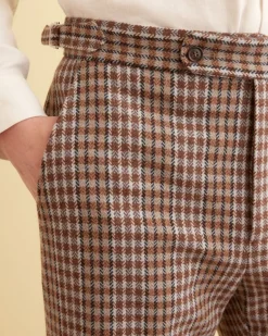 Men BODE Marston Check Trousers