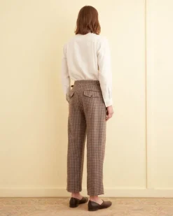 Men BODE Marston Check Trousers