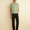 Men BODE Meadow Short Sleeve Shirt