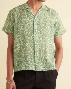 Men BODE Meadow Short Sleeve Shirt