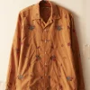 Men BODE Micro Bird Long Sleeve Shirt