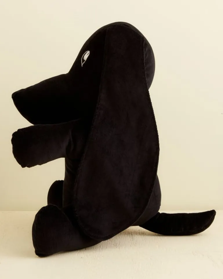 BODE Midnight Corduroy Stuffed Dog