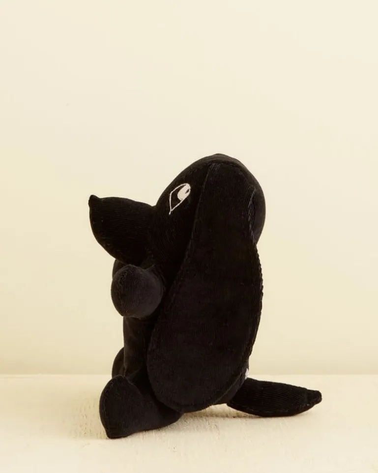 BODE Midnight Corduroy Stuffed Dog