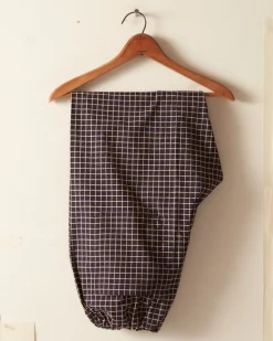 Men BODE Midnight Grid Pajama Pant