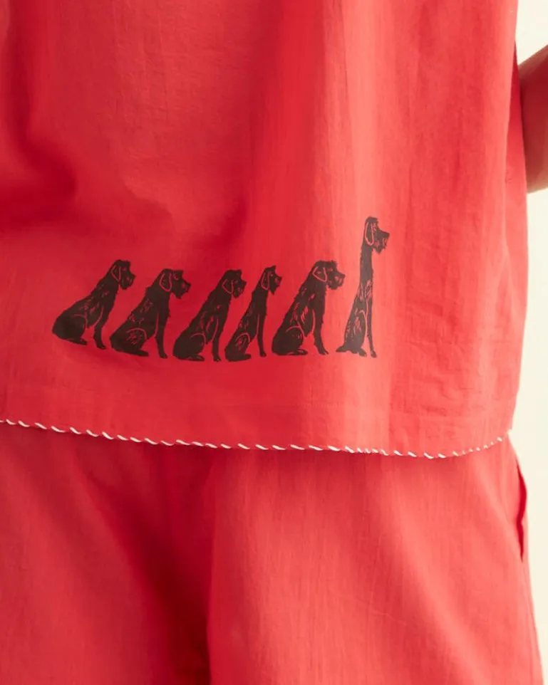Men BODE Monday Short Sleeve Shirt