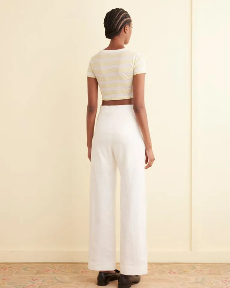 Women BODE Morris Stripe Tee