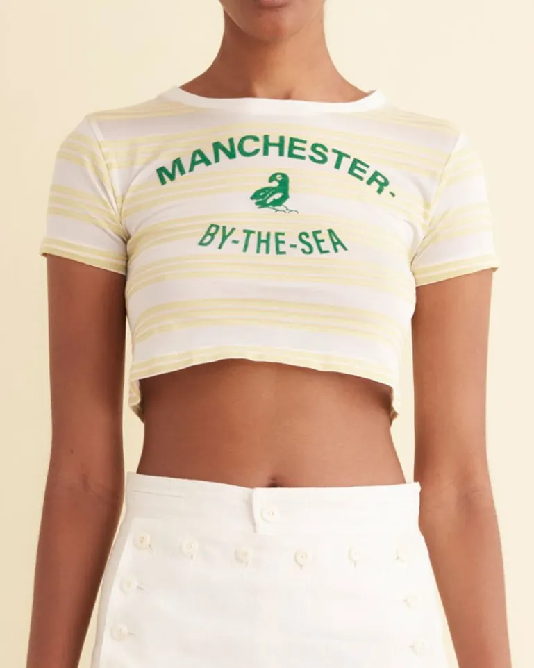 Women BODE Morris Stripe Tee