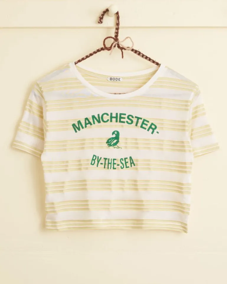 Women BODE Morris Stripe Tee