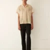 Men BODE Moth Veil Short Sleeve Shirt