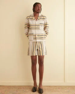 Men BODE Namesake Stripe Shorts