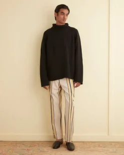 Men BODE Namesake Stripe Trousers