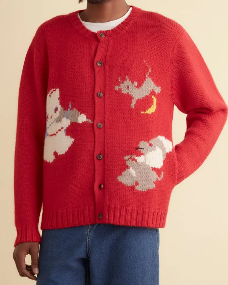 Men BODE Novelty Prose Cardigan