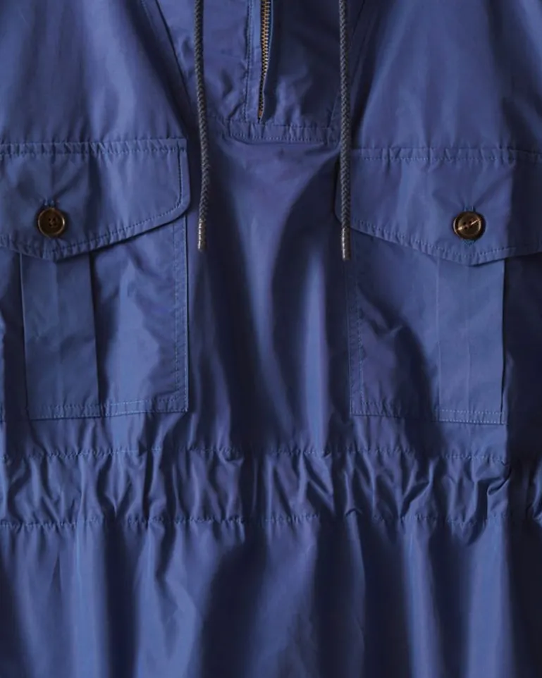 Men BODE Nylon Tie Anorak - Blue