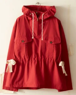 Men BODE Nylon Tie Anorak - Red