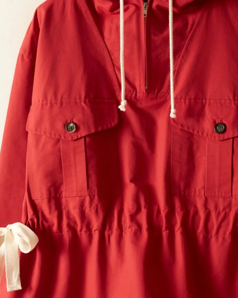 Men BODE Nylon Tie Anorak - Red