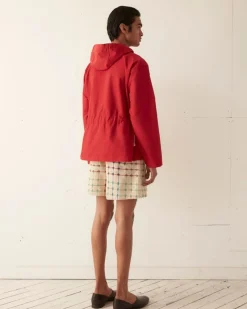 Men BODE Nylon Tie Anorak - Red