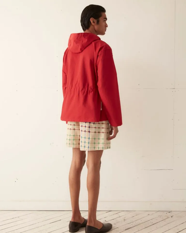 Men BODE Nylon Tie Anorak - Red
