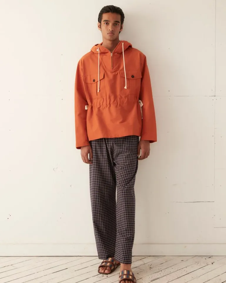 Men BODE Nylon Tie Anorak - Spice