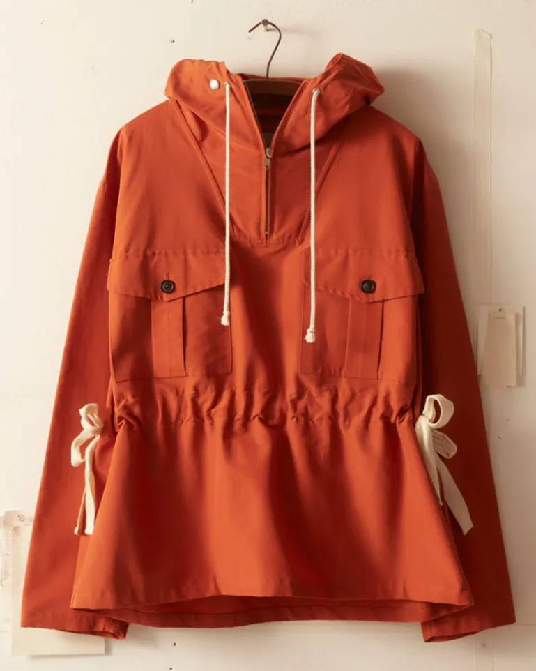 Men BODE Nylon Tie Anorak - Spice