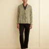 Men BODE Paisley Tie Long Sleeve Shirt