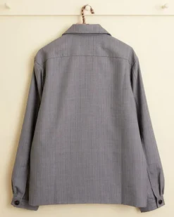 Men BODE Pelagic Stripe Jacket - S