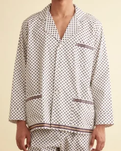Men BODE Petit Motifs Pajama Shirt