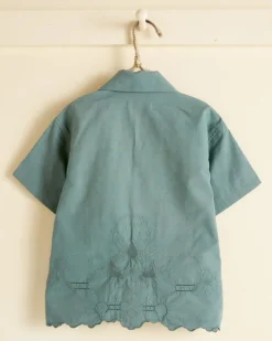 BODE Petunia Centerpiece Kids' Shirt - Os