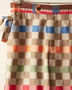 Men BODE Picnic Plaid Trousers