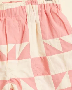 Men BODE Pink Quilt Shorts