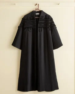 Women BODE Pleated Opera Coat