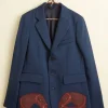 Men BODE Pony Applique Suit Jacket