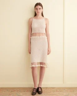 Women BODE Posy Crochet Dress