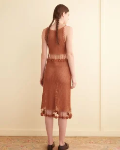 Women BODE Posy Crochet Dress