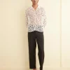 Men BODE Primrose Lace Long Sleeve Shirt