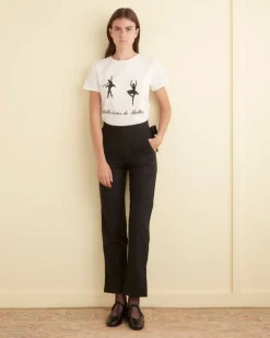 Women BODE Printed Ballerinas Tee