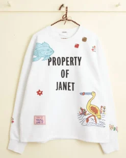 Men BODE Property Of Janet Crewneck