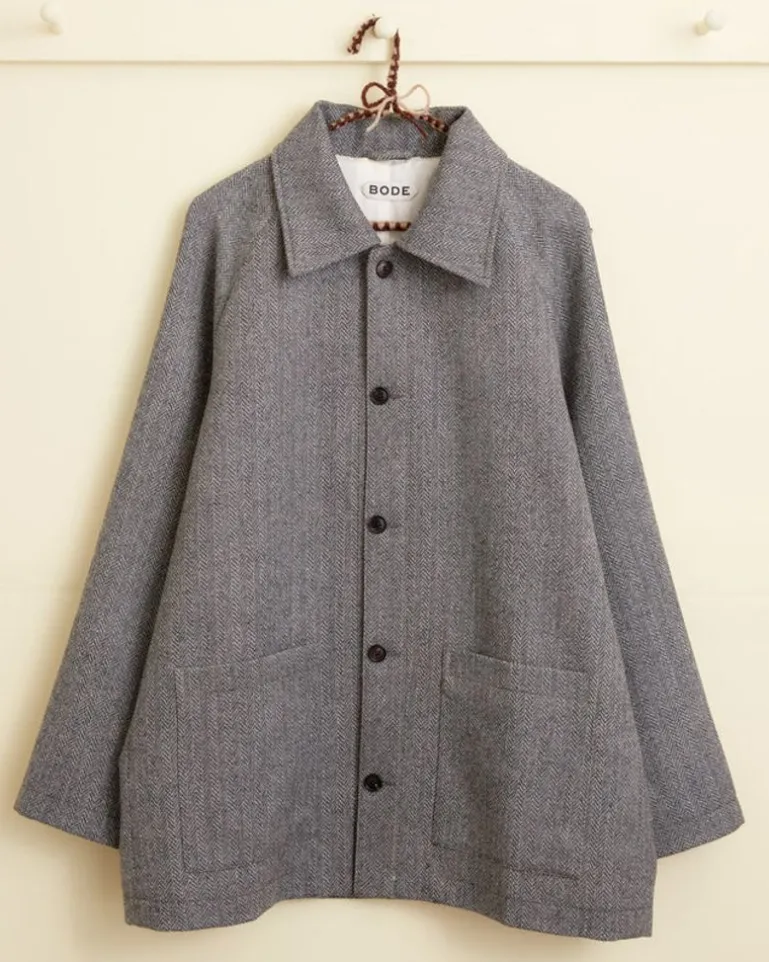 Men BODE Quail Feather Jacket - S