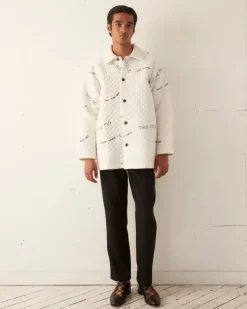 Men BODE Quilted Little Pigs Jacket