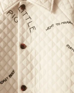 Men BODE Quilted Little Pigs Jacket