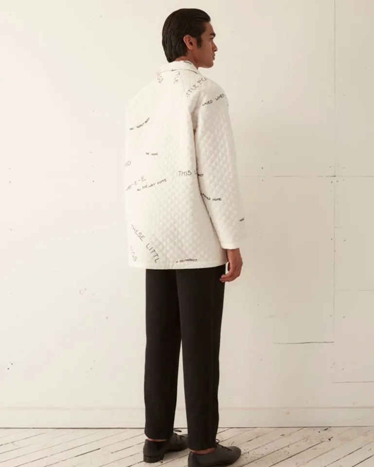 Men BODE Quilted Little Pigs Jacket