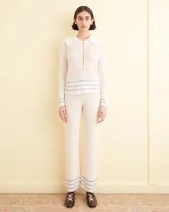 Women BODE Quincy Stripe Joggers