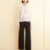 Women BODE Quincy Stripe Polo