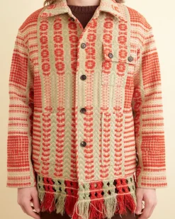 Men BODE Red Paloverde Jacket - M